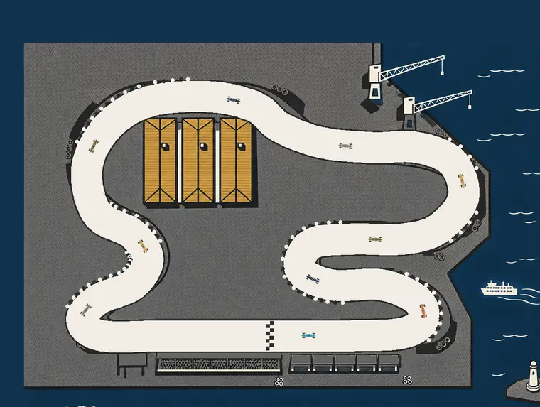 Harbour Loop street circuit