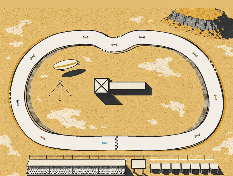 Salt Flat Oval